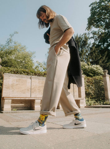 Terrasse du café le soir