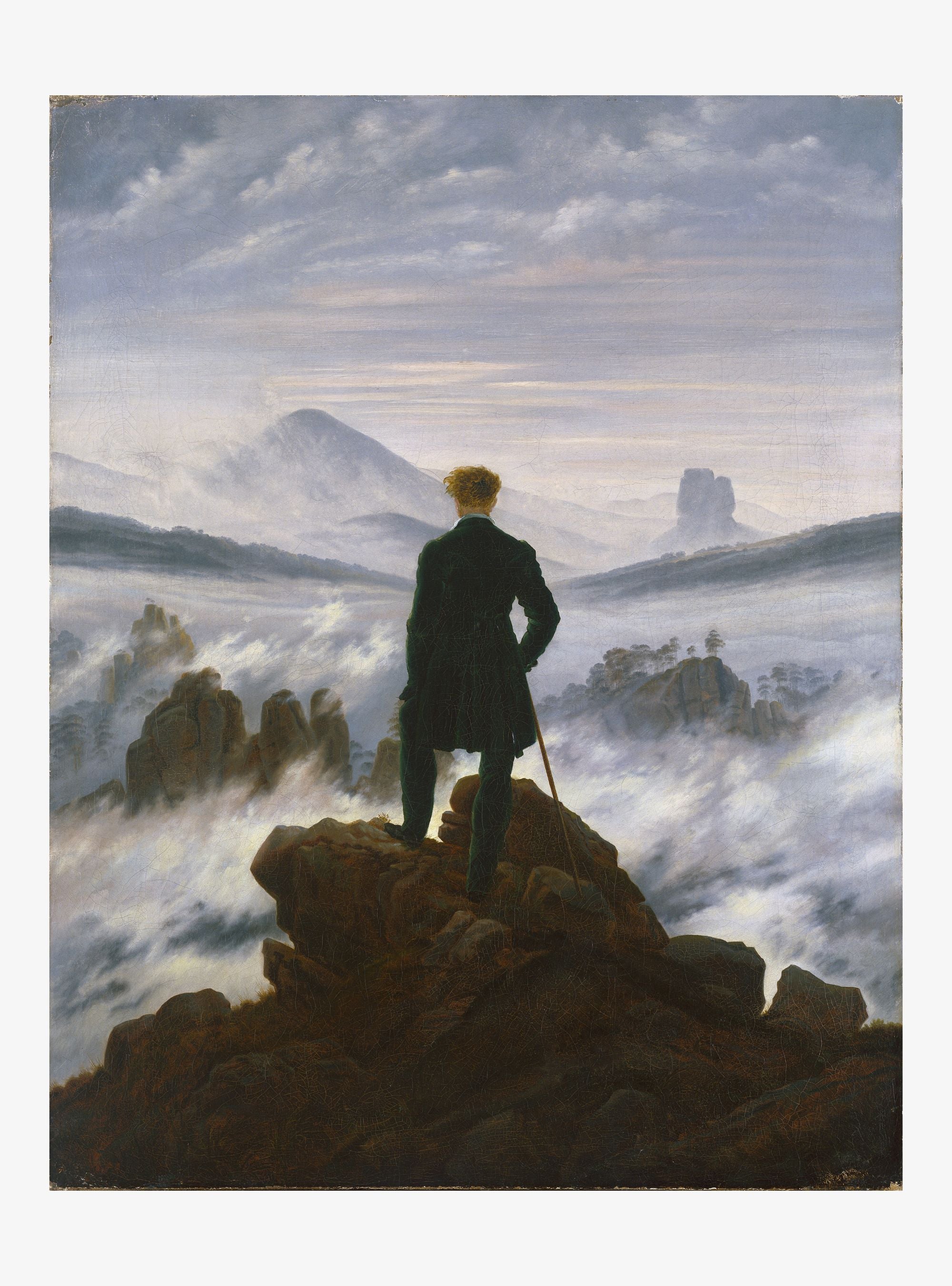 ICONS - Le Voyageur au-dessus de la mer de nuages