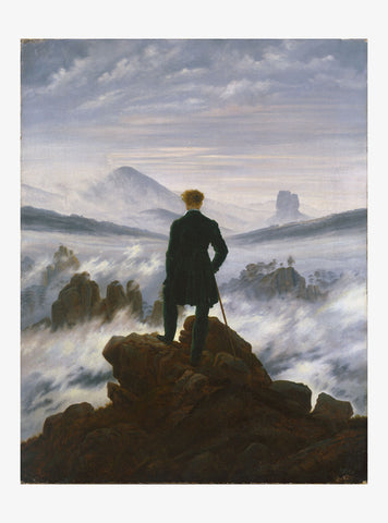 Le Voyageur au-dessus de la mer de nuages