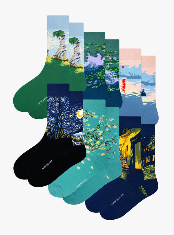 Pack Monet & Van Gogh - 6 paires