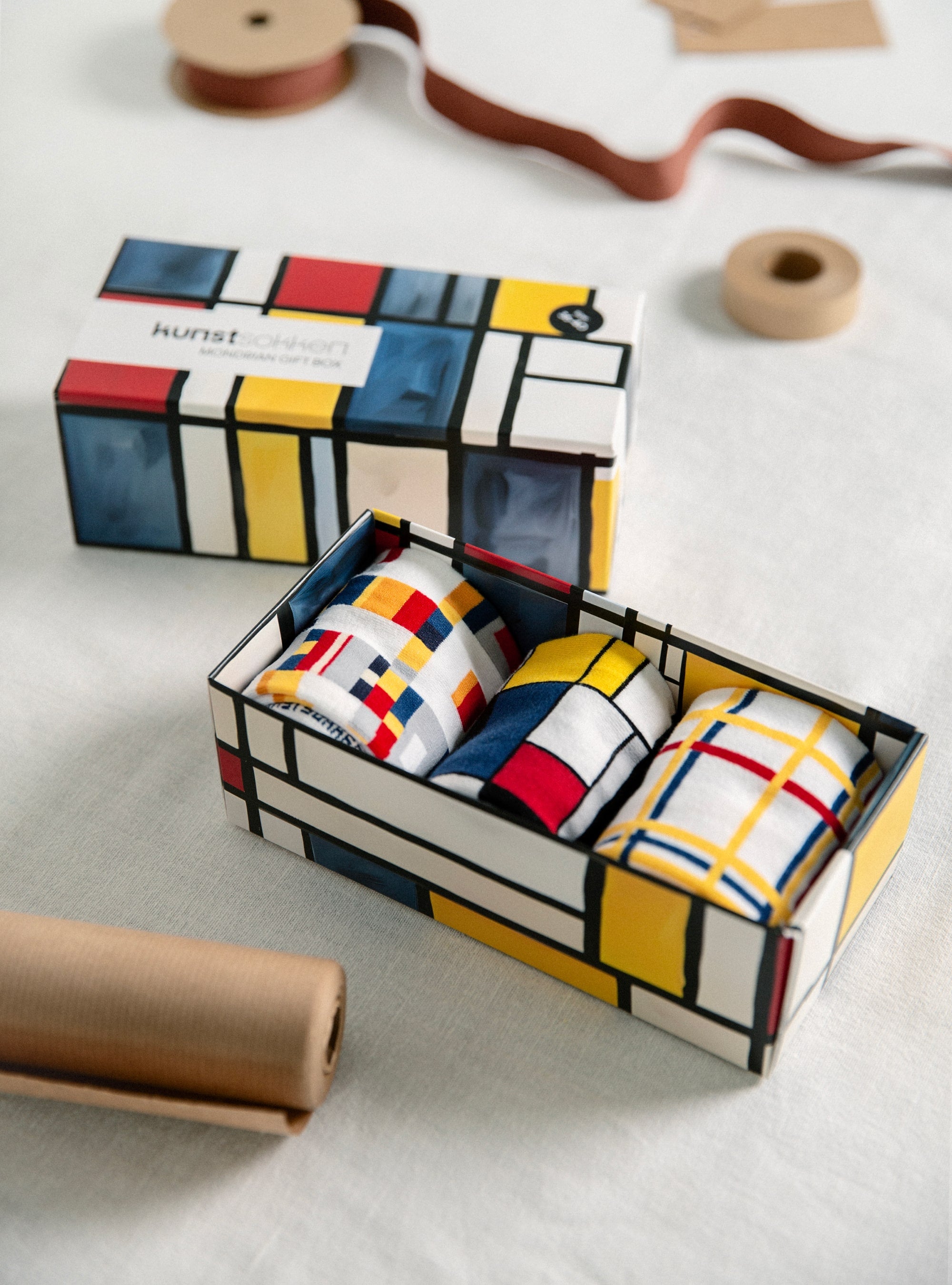 Bundle Cadeau Ultime : Mondrian, Van Gogh & Monet