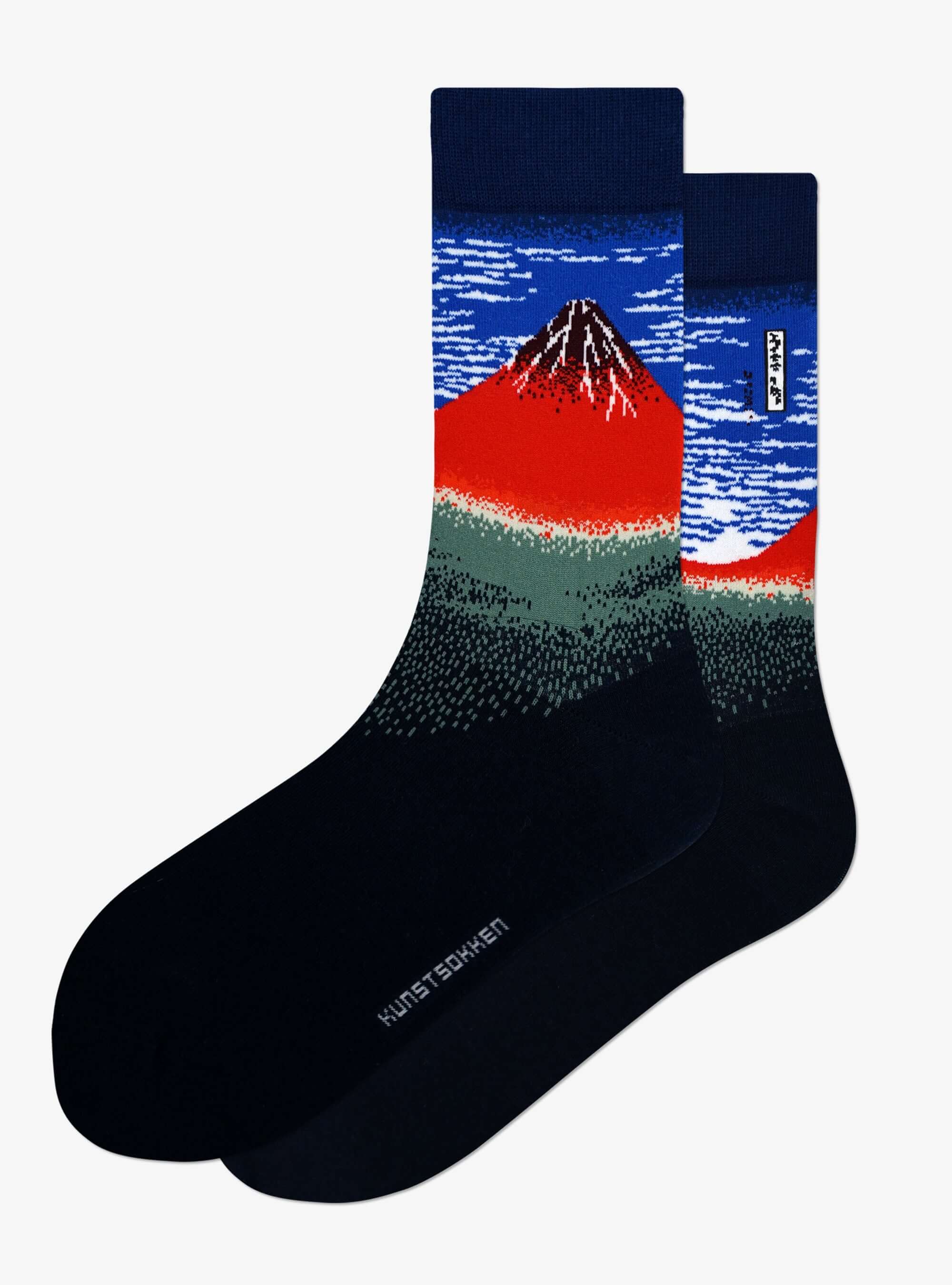 Le Mont Fuji rouge
