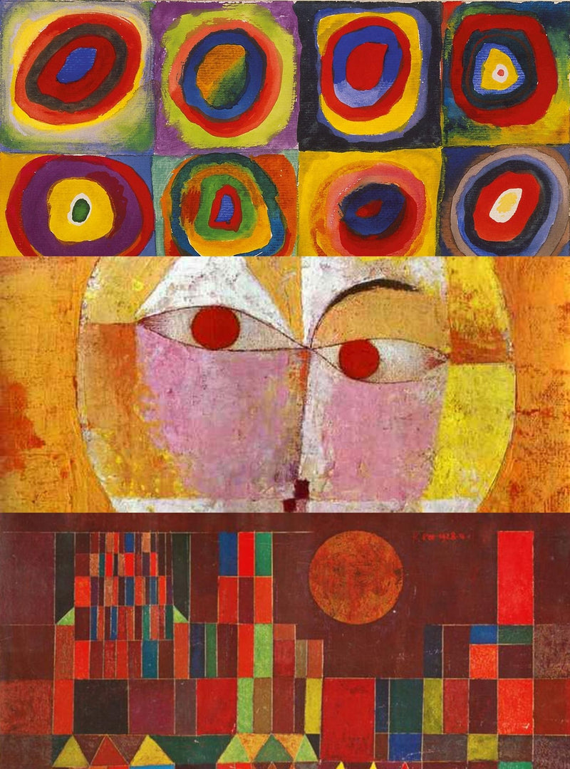 Kandinsky & Klee Pack Nouveautés 3 paires