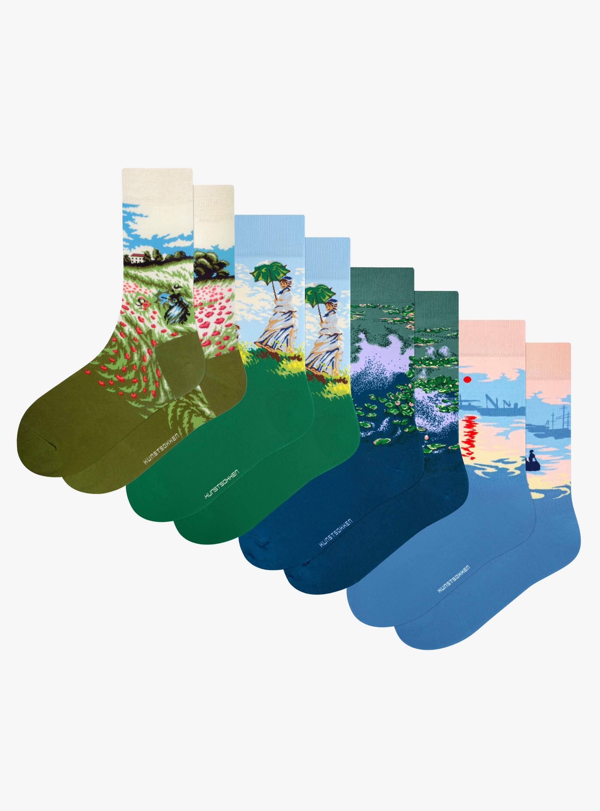 Pack Claude Monet 4 Paires