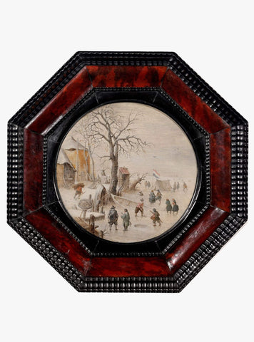 Hendrick Avercamp – Paysage d'hiver avec patineurs