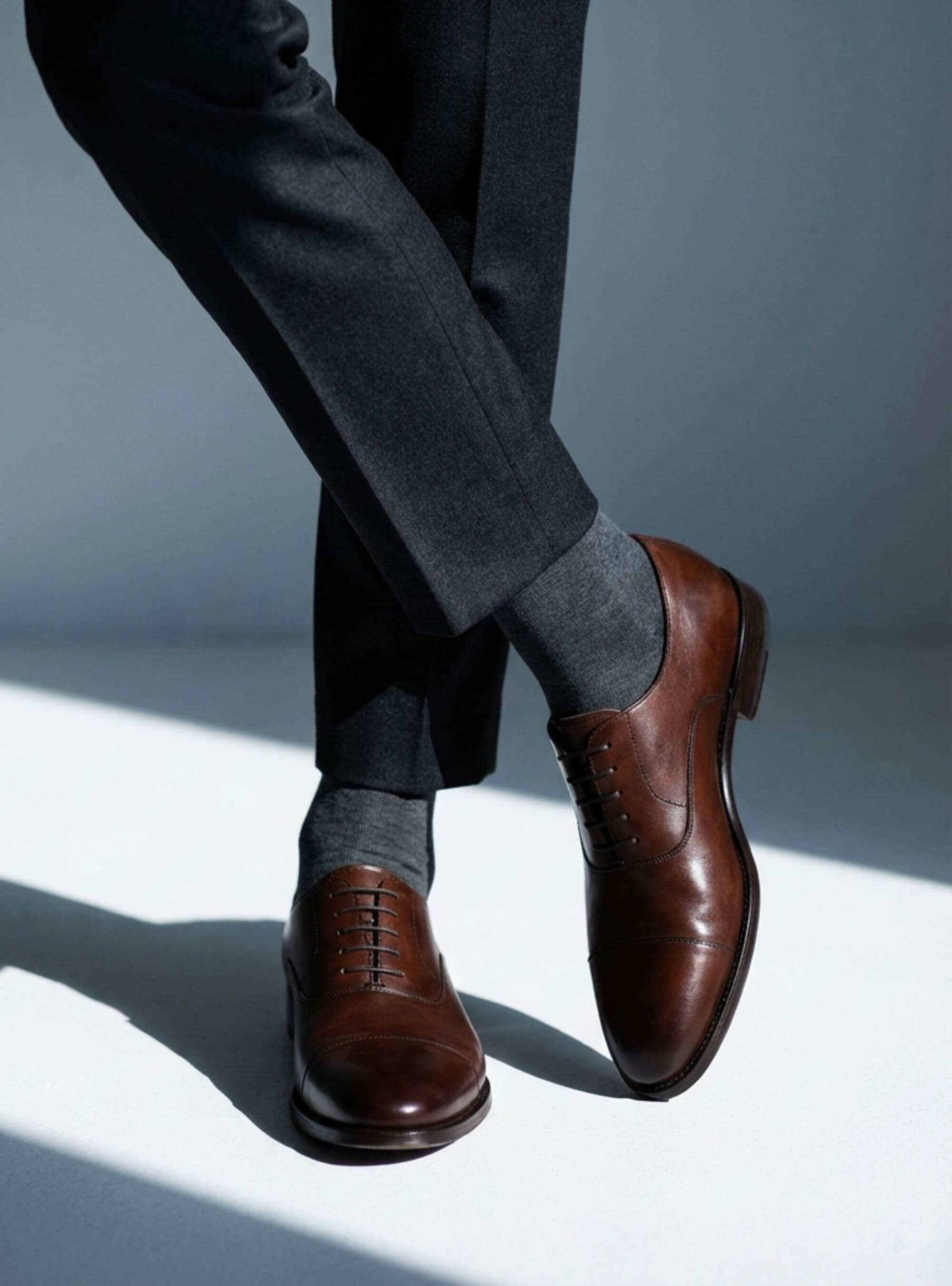 Bio-Essentiels Crew Gris 3-Pack