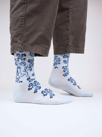 Bleu de Delft Porte-Fleurs