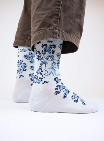Bleu de Delft Porte-Fleurs