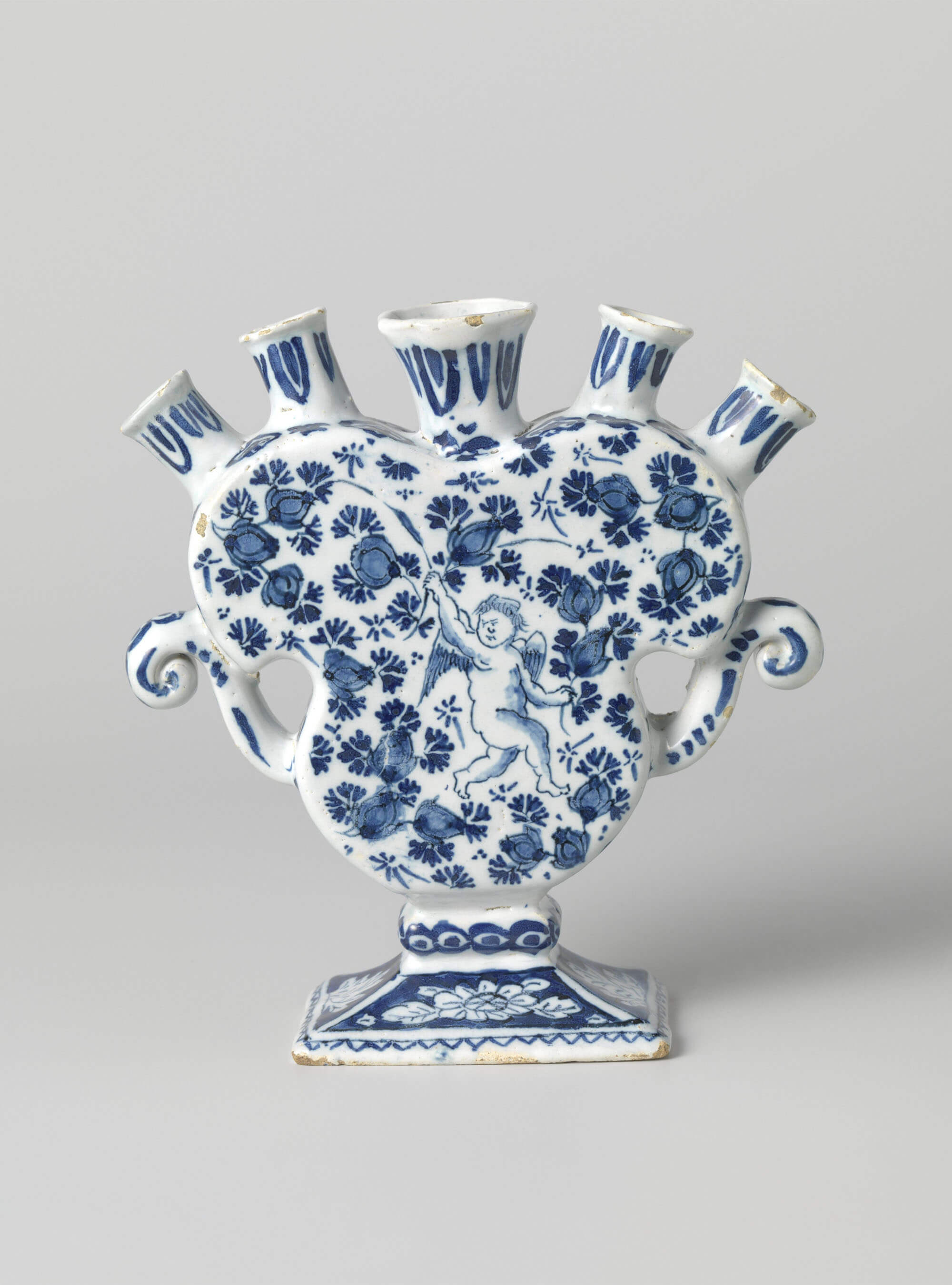 Bleu de Delft Porte-Fleurs