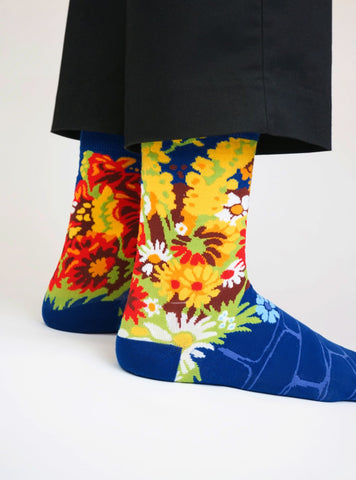 Charley Toorop - Vase de fleurs contre un mur