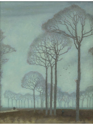 Jan Mankes - Rangée d'arbres