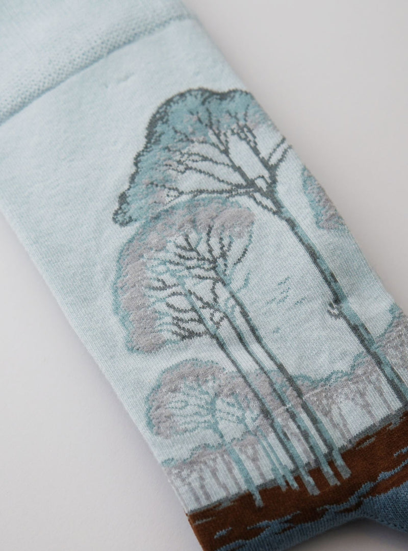 Rangée d'arbres