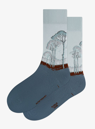 Rangée d'arbres