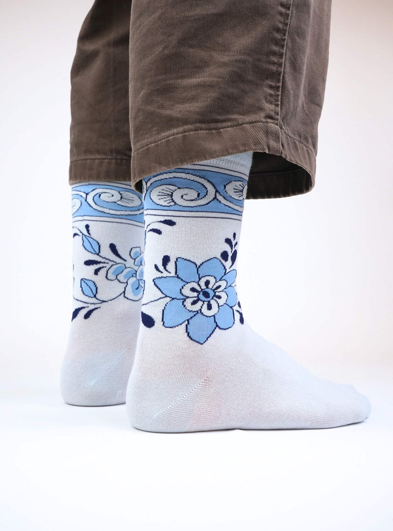 Bleu de Delft Paire de Chaussures