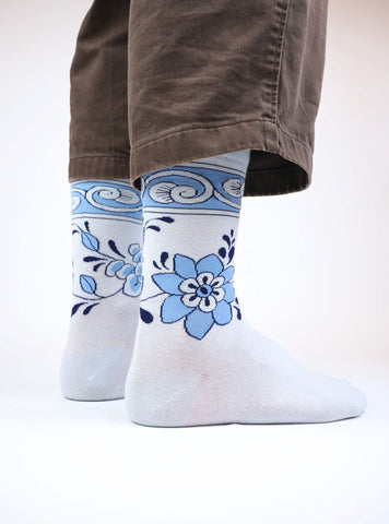 Bleu de Delft Paire de Chaussures
