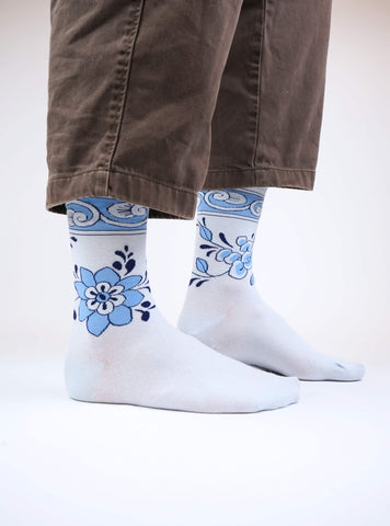 Bleu de Delft Paire de Chaussures